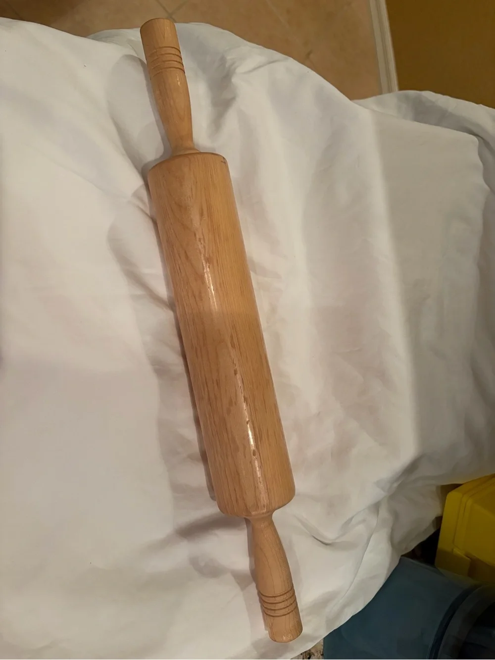 HTF Vic Firth Barrel Rolling Pin Solid maple Wood Roller
